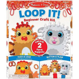 Набір для творчості Melissa&amp;Doug Паперовий ляльковий театр Ферма (MD30194)