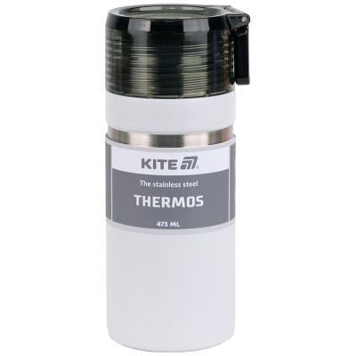 Термос Kite 473 мл білий (K25-320-1)