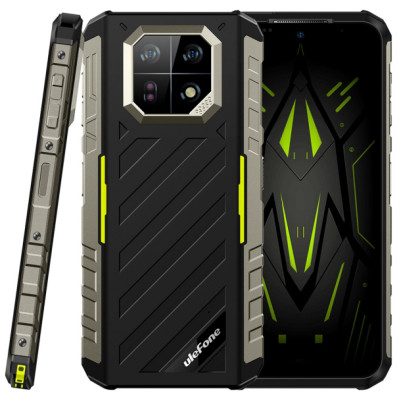 Мобільний телефон Ulefone Armor 22 8/256Gb Black Green (6937748735601)