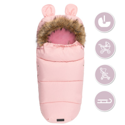 Зимовий конверт MoMi Sleeping bag pink (AKCE00033)