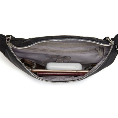 Сумка-бананка Pacsafe Stylesafe Sling Pack, чорна (20635100)