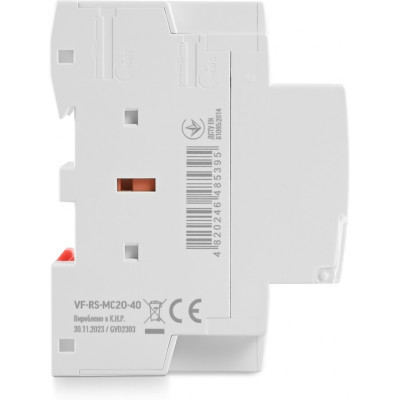 Контактор Videx 2п 40А 2НВ VF-RS-MC2O-40 RESIST