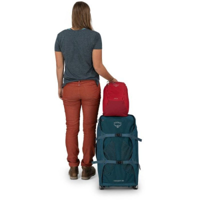 Рюкзак туристичний Osprey Daylite Cinch Pack tumbleweed yellow/tunnel vision - O/S - жовтий/бірюзовий (009.3736)