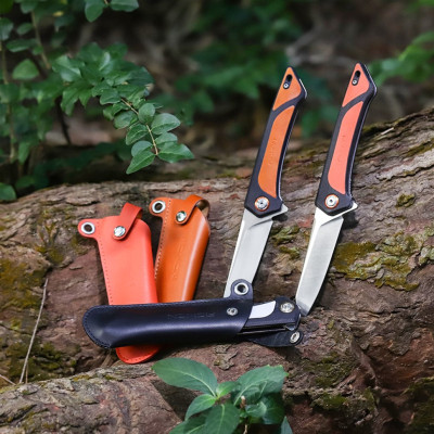 Чохол для ножа Roxon шкіряний для К2 чорний (caseK2black)