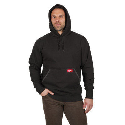Кофта робоча Milwaukee чорна 100% бавовна WHB-XXL (4933478216)