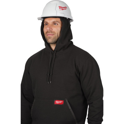 Кофта робоча Milwaukee чорна 100% бавовна WHB-XXL (4933478216)