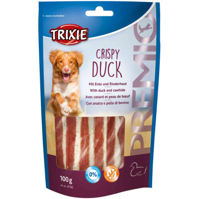 Ласощі для собак Trixie PREMIO Crispy Duck 100 г (4011905317052)