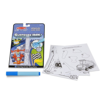Набір для творчості Melissa&amp;Doug Розмальовка-сюрприз Автомобілі (MD5286)