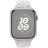 Ремінець до смарт-годинника Apple 45mm Pure Platinum Nike Sport Band - M/L (MUV13ZM/A)