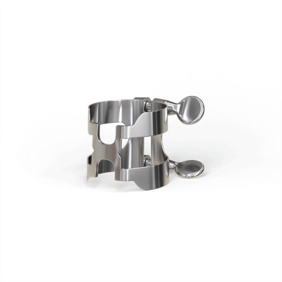 Лігатура для кларнета D&#039;Addario H-Ligature &amp; Cap For Bb Clarinet Silver-Plated (HCL1S)