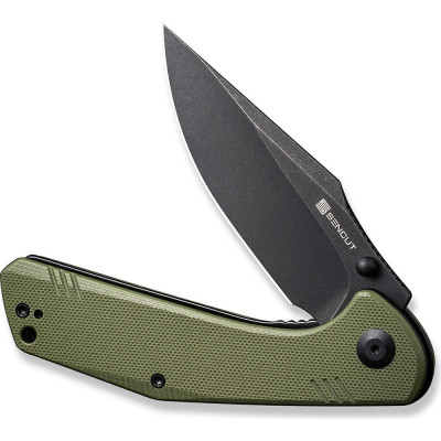 Ніж Sencut Actium Blackwash Olive G10 (SA02E)