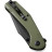 Ніж Sencut Actium Blackwash Olive G10 (SA02E)
