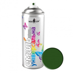 Аерозольна фарба для автомобіля New Ton універсальна 6005 т.зелений, 400 мл (223)