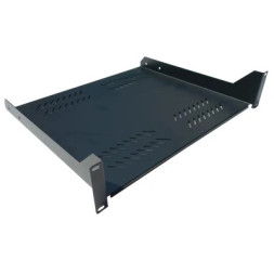 Полка 19&quot; Hypernet 2U глиб. 400мм, колір чорний (CS-400-2U-BLACK)