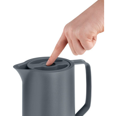 Термос Tefal Motiva, 1л, пластик, скло, сірий-темний (N4170110)