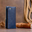 Гаманець ST Leather На кнопці Темно-синій (19203)