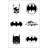 Блокнот Axent Partner DC Batman 125 х 195 мм 96 аркушів у клітинка (8618-02-A)