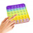 Антистрес Sibelly антистрес Pop It Square Glow in Dark (SB-PPIT-SQL-GD)
