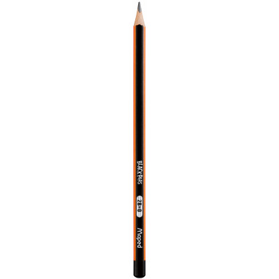 Олівець графітний Maped BLACK PEPS, 2B, без ластика (MP.850022)