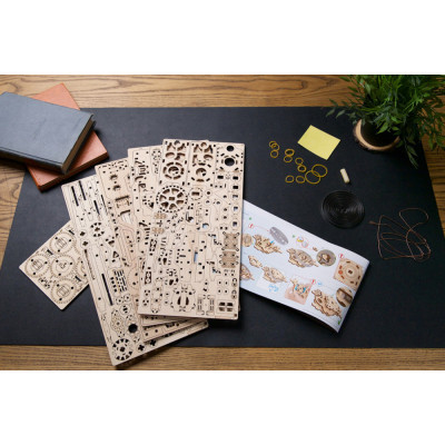 Конструктор Ugears механічний 3D Бойова машина Дозор-Б (70190)