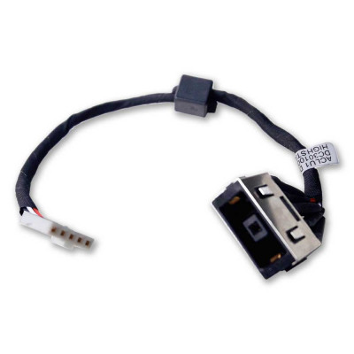 Роз&#039;єм живлення ноутбука з кабелем для Lenovo PJ718 (прямоугольный + center pin), 5-p Универсальный (A49074)