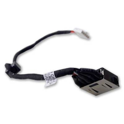 Роз&#039;єм живлення ноутбука з кабелем для Lenovo PJ718 (прямоугольный + center pin), 5-p Универсальный (A49074)