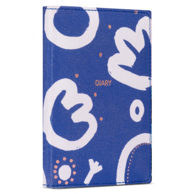 Тижневик Yes А6 недатований Ultramarine flowers art (252100)
