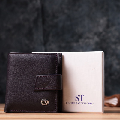 Гаманець ST Leather Коричневий (22855)