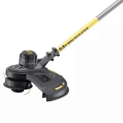 Тример садовий DeWALT 54 В, 3Ah, волосінь 2 мм, 38 см, ніж (DCM571X1)