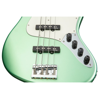 Бас-гітара Sadowsky MetroLine 21-Fret Vintage J/J Bass Alder 4-String - Solid Sage Green Metallic Satin (SML21VJ4 K4 ALD FR)
