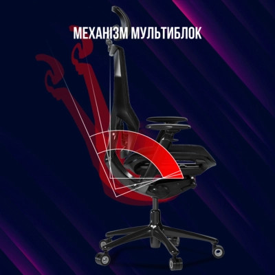 Крісло ігрове Lorgar Grace 855 Red/Black (LRG-CHR855RB)