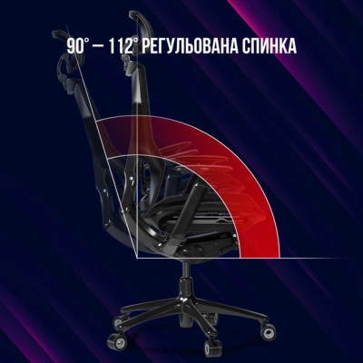 Крісло ігрове Lorgar Grace 855 Red/Black (LRG-CHR855RB)