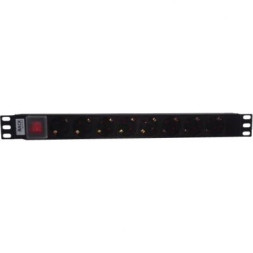 Силовий блок Hypernet 19&quot; 8 розеток без кабеля с выкл. (SPP8-WC)