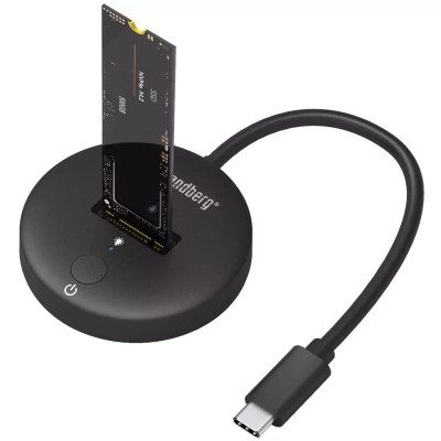 Концентратор Sandberg USB3.2 Type-C toSSD M.2 NVMe M Key (136-47)