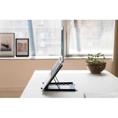 Підставка до ноутбука Digitus Mobile laptop stand, до 15&quot;, black (DA-90368)