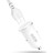 Зарядний пристрій XO 2xUSB 2.1A + cable USB to Lightning white (TZ08-L-WH)