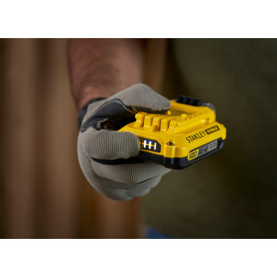 Набір акумулятор + зарядний пристрій Stanley FatMax V20, 18 В, 2x2Ah, 2A (SFMCB12D2)