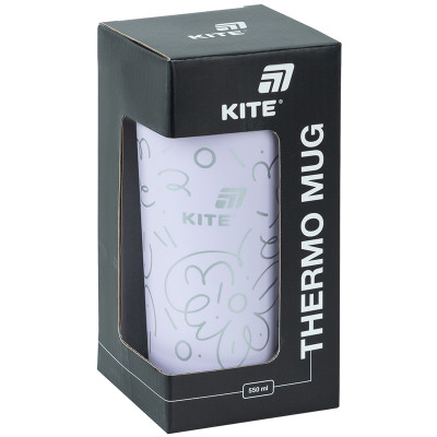 Термокружка Kite 550 мл, фіолетова (K25-1226-2)