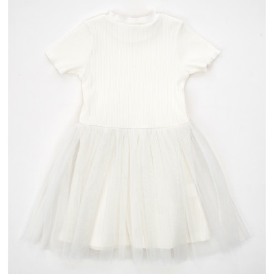 Плаття дитяче POP FASHION з фатиновою спідницею (7467-104G-cream)