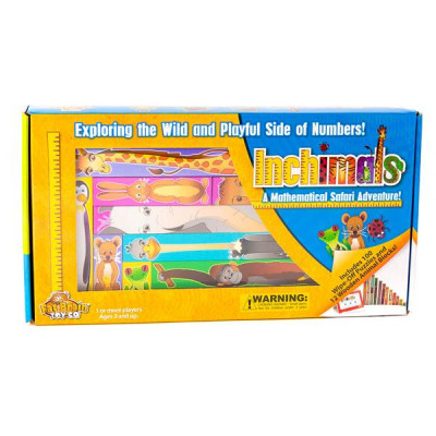 Навчальний набір Fat Brain Toys для навчання рахунку Звірята Inchimals (F038ML)