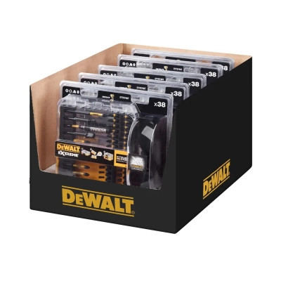 Набір біт DeWALT EXTREME FLEXTORQ,Phillips,Pozidriv,Torx,Slotted,Ph2,Pz3,38 шт, кейс (DT70740T)