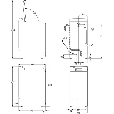 Пральна машина Electrolux EW8T3372U