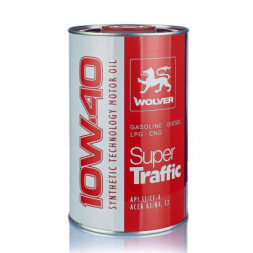 Моторна олива Wolver Super Traffic 10W-40 60л (4260360942679)