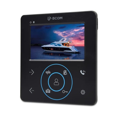Комплект відеодомофона BCOM BD-480M Black Kit