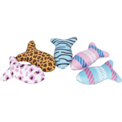 Іграшка для котів Trixie Риба з котячою м'ятою Поліестер Кольорова 8 см (4011905411170)