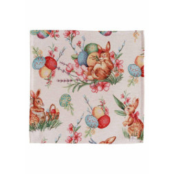 Серветка на стіл Прованс Великодня гобеленова Злагода 40х40 см (034345)