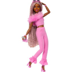 Лялька Barbie Barbiecore модниця у костюмі з пір'ям (HYV28)