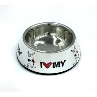 Посуд для собак Lucky Star Миска &quot;DIVA DISH&quot; без принту LARGE 18 см (4821526300148)