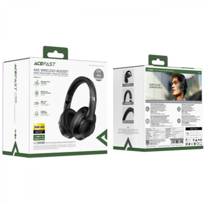 Навушники Acefast H4 ANC Bluetooth Black (6974316283515)
