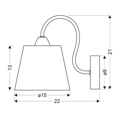Бра Candellux 21-70739 LUK (21-70739)